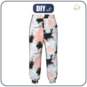 WOMEN'S JOGGERS (NOEMI) - SPLASH PAT. 1 - sewing set