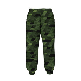 KID'S JOGGERS (ROBIN) - GEOMETRIC CAMOUFLAGE pat. 1 - sewing set