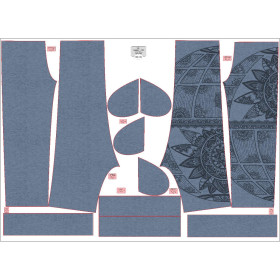 KID'S JOGGERS (ROBIN) - MANDALA PAT. 4 - sewing set