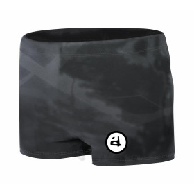 Boy's swim trunks - BLACK NINJA 110-116