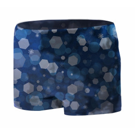Boy's swim trunks - WINTER HEXAGON (WINTER IS COMING) 110-116