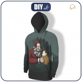 MEN’S HOODIE (COLORADO) - TIPSY SANTA - sewing set