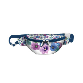 HIP BAG - PANSIES (BLOOMING MEADOW) / Choice of sizes