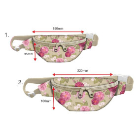 HIP BAG - ROSE GARDEN / beige / Choice of sizes