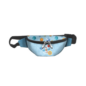 HIP BAG - SATELLITE (SPACE EXPEDITION) / ACID WASH LIGHT BLUE  - small