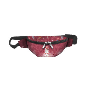 HIP BAG - SPACESHIP (SPACE EXPEDITION) / ACID WASH MAROON / Choice of sizes