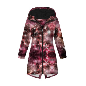 WOMEN'S PARKA (ANNA) - WATERCOLOR GALAXY PAT. 9  - softshell