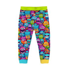 CHILDREN'S PAJAMAS " MIKI" - CRAZY MONSTERS PAT. 3 - sewing set