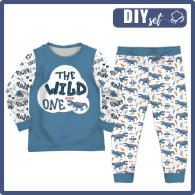 CHILDREN'S PAJAMAS " MIKI" - DINO / THE WILD ONE - sewing set