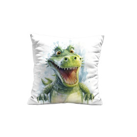 PILLOW 45X45 - WATERCOLOR CROCODILE - sewing set