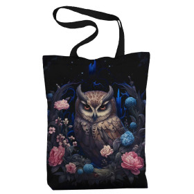 SHOPPER BAG - GOTHIC OWL - sewing set