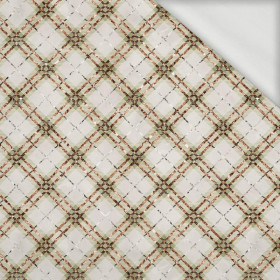 FOREST DIAMONDS pat. 2 - looped knit fabric