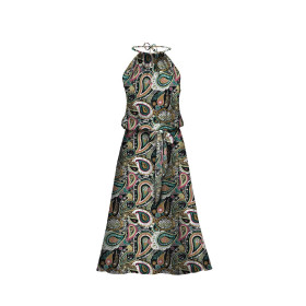DRESS "DALIA" MAXI - PAISLEY PAT. 4 - sewing set