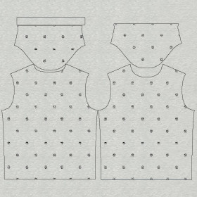 MEN’S T-SHIRT - STORMTROOPERS (black) / melange light grey - single jersey