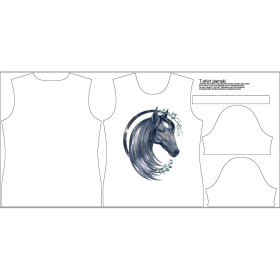 WOMEN’S T-SHIRT - HORSE pat. 1 - single jersey