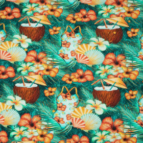 COCONUTS AND SHELLS / swimsuits - single jersey 