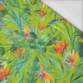PARADISE JUNGLE / green - Waterproof woven fabric