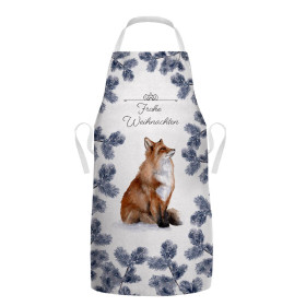 CHRISTMAS APRON - Frohe Weihnachten / fox