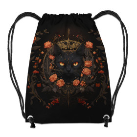 GYM BAG - GOTHIC CAT - sewing set