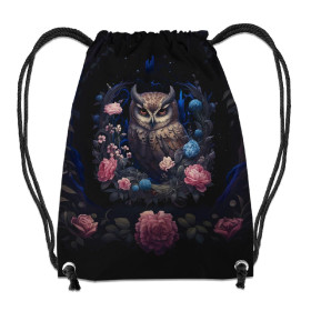 GYM BAG - GOTHIC OWL - sewing set