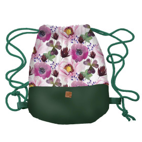 GYM BAG - FLOWERS AND CLOVER (IN THE MEADOW) - small