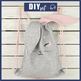 CHILDREN’S GYM BAG - BUNNY JOANNA / grey