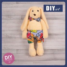 SHORTS + BOW TIE FOR BUNNY - CASSETTES - sewing set