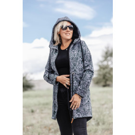 WOMEN'S PARKA (ANNA) - HIBISCUS - softshell