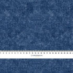 ACID WASH / DARK BLUE - Woven Fabric for tablecloths
