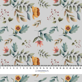 BRIGHT FLOWERS (INTO THE WOODS) - Linen with viscose
