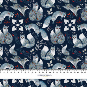 FOLK FOXES (FOLK FOREST) - brushed knitwear with elastane ITY