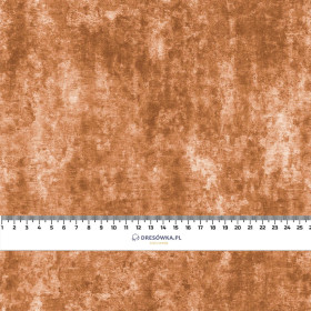 GRUNGE (caramel) - looped knit fabric