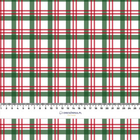 CHECK PAT. 1 / green - Cotton woven fabric