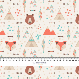 FOXES AND BEARS - Viscose jersey WE210