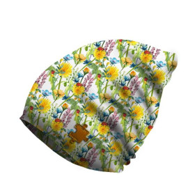 "Beanie" cap - LADYBIRDS IN THE MEADOW (IN THE MEADOW) / Choice of sizes