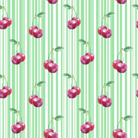 CHERRIES / stripes