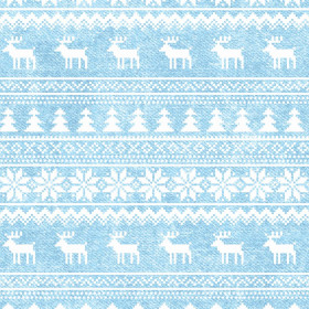 REINDEERS PAT. 2 / ACID WASH LIGHT BLUE