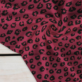 SPOTS PAT. 2 / viva magenta - Crepe