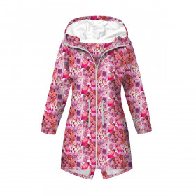 WOMEN'S PARKA (ANNA) - FLOWERS MIX (IN THE MEADOW) - softshell