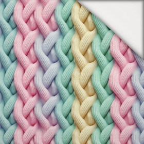 IMITATION PASTEL SWEATER PAT. 2 - light brushed knitwear