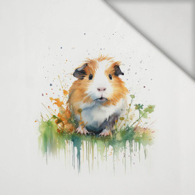 WATERCOLOR GUINEA PIG - panel (60cm x 50cm) lycra 300g