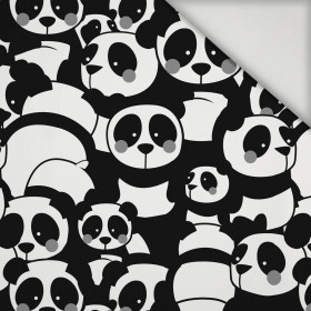 PANDAS / grey - lycra 300g