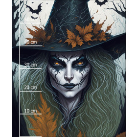 WITCH -  PANEL (60cm x 50cm) looped knit fabric with elastane ITY