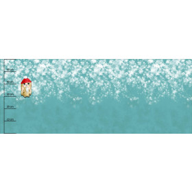 MIA THE WINTER BUNNY - PANORAMIC PANEL (60 x 155cm)
