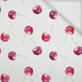 CHERRIES / PAT. 1 - Woven Fabric for tablecloths