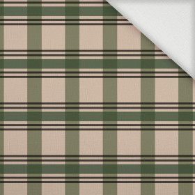 CHECK PAT.4 / green - Woven Fabric for tablecloths