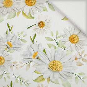 PASTEL DAISIES PAT. 1 - Woven Fabric for tablecloths
