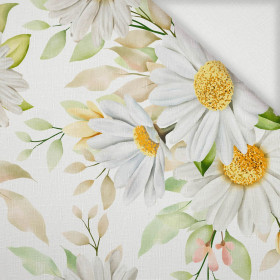 PASTEL DAISIES PAT. 2 - Woven Fabric for tablecloths