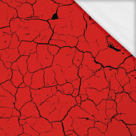 RED SCORCHED EARTH (black)- single jersey with elastane ITY