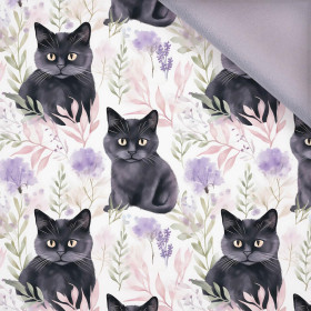 PASTEL BLACK CAT - softshell